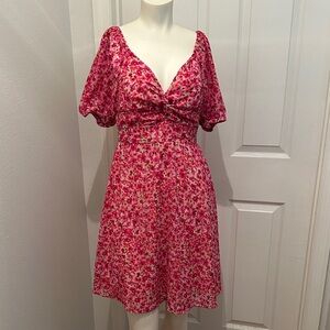 Japna women’s pink floral dress size medium
